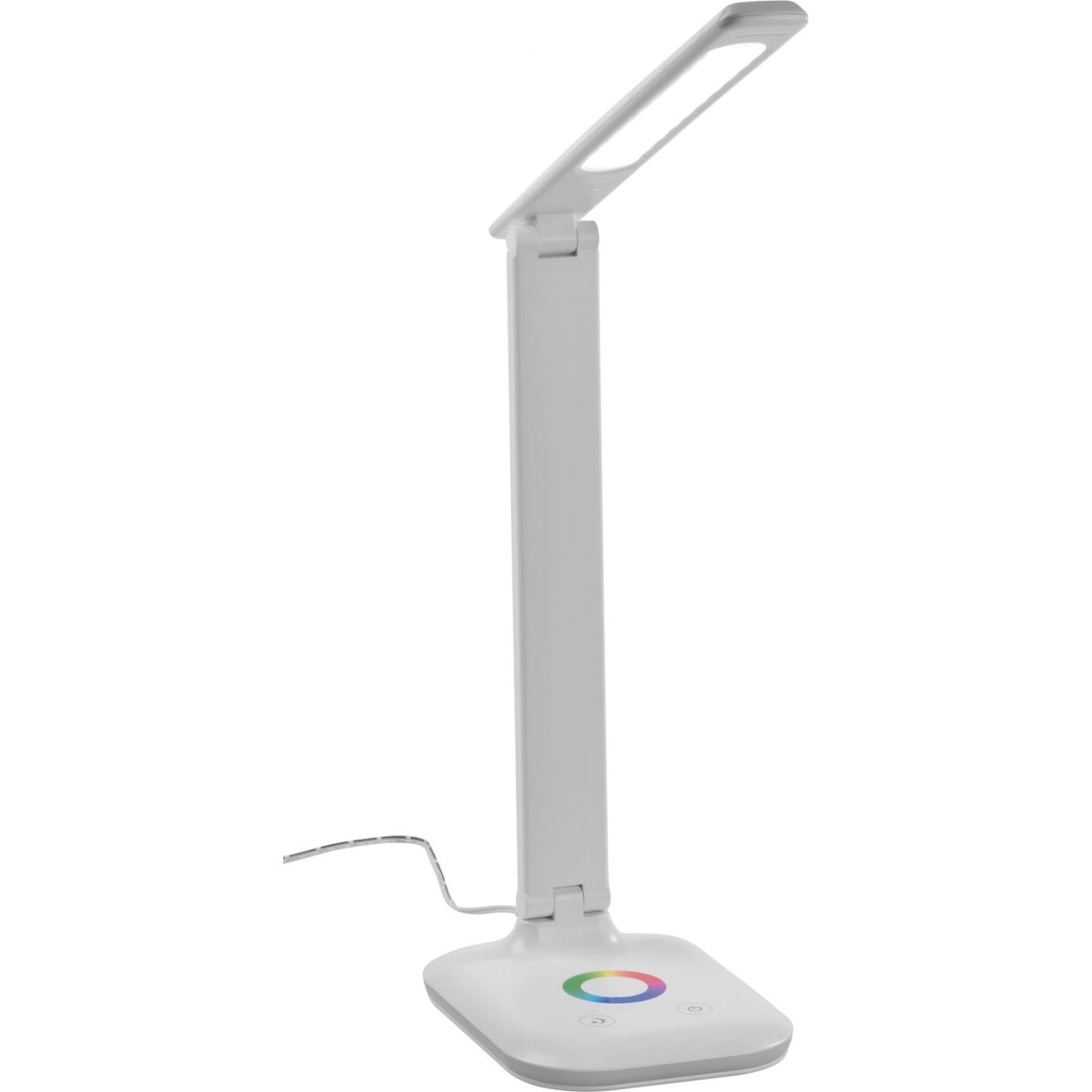 Lampa LED cu iluminare ambientala reglabila RGB color, cablu alimentare priza 230V, 450 lumeni, lumina cald-neutru-rece — imaginea 6