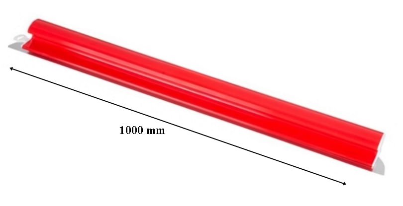 Gletiera profesionala din inox, 1000 mm x 0.3 mm