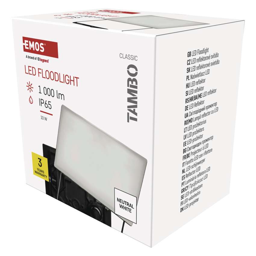 Proiector led Tambo 10W 1000lm 4000K IP65 — imaginea 6