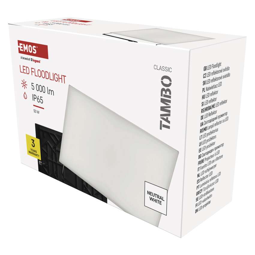 Proiector led Tambo 50W 5000lm 4000K IP65 — imaginea 2