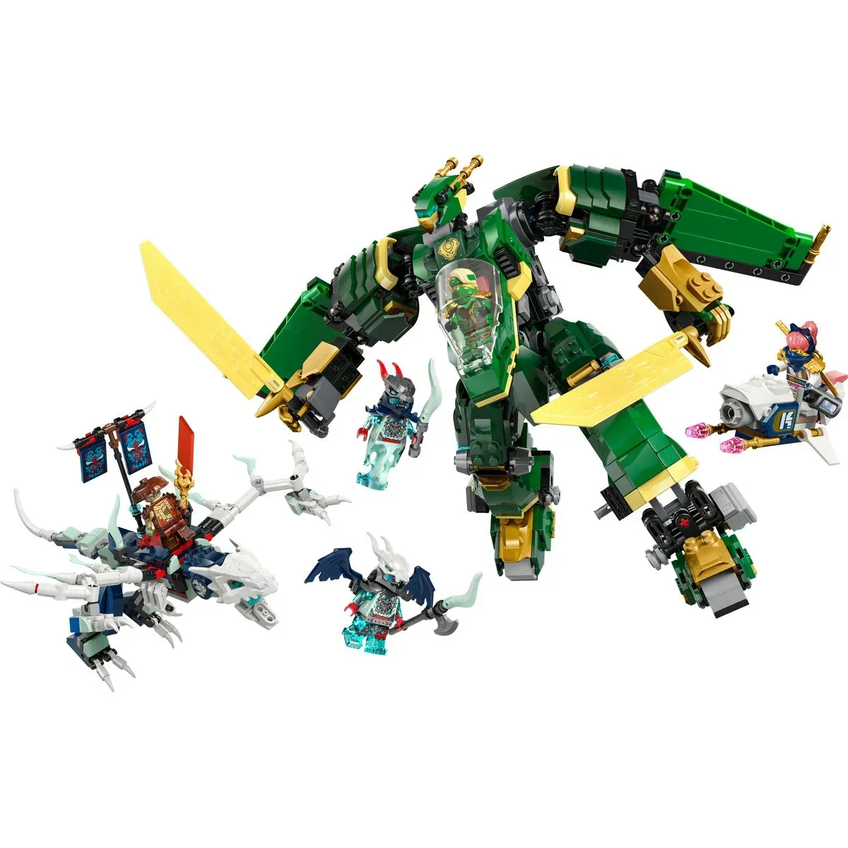 Lego Ninjago Robotul Avion Cu Reactie Al Lui Lloyd 71845