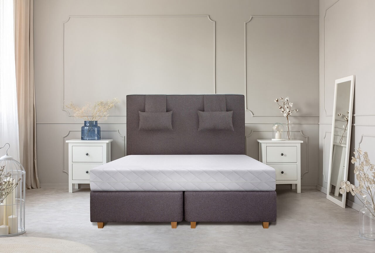 Saltea SuperOrtopedica KONFORTA XXL, 160x200x20cm, Spuma poliuretanica, Husa detasabila, Reversibila, Fermitate Medie — imaginea 2