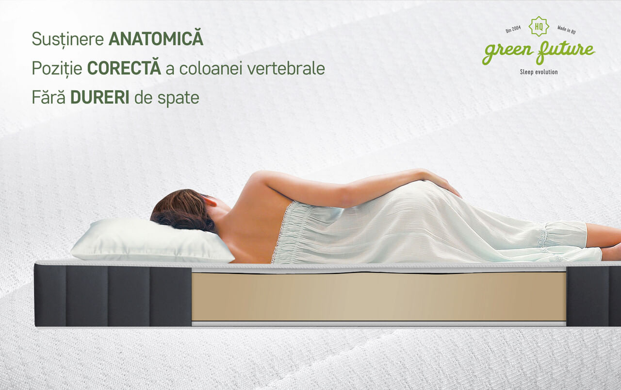 Saltea ortopedica, Serene, Dual Confort — imaginea 5