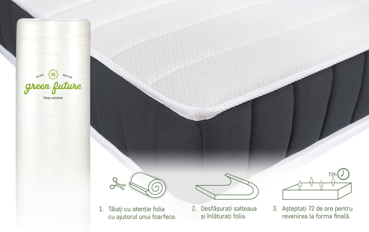 Saltea ortopedica, Serene, Dual Confort — imaginea 7