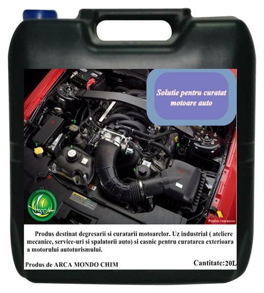 Solutie pentru curatat motoare auto Arca Lux