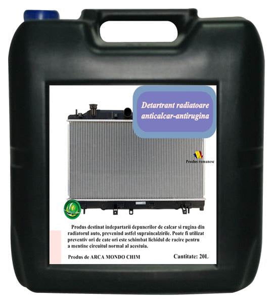 Detartrant radiatoare anticalcar-antirugina Arca Lux, Bidon 20L