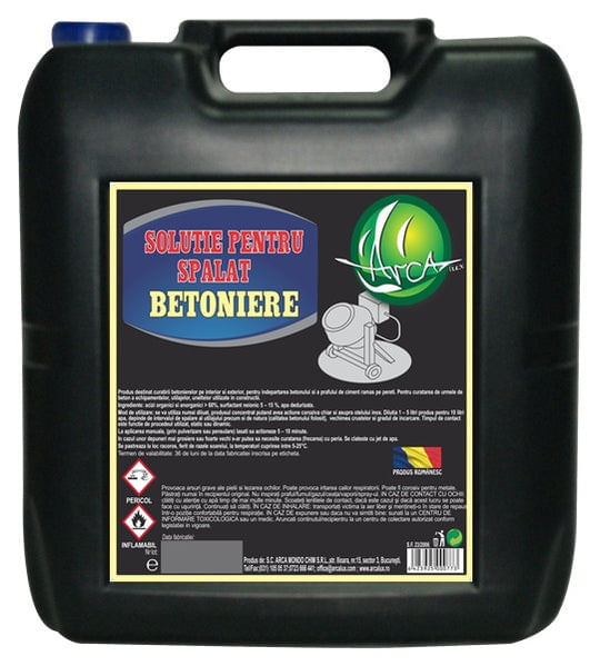 Solutie pentru spalat betoniere, Bidon 20 kg