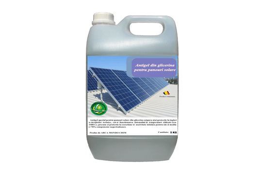 Antigel panouri solare, concentrat Arca Lux, Bidon 5 Kg