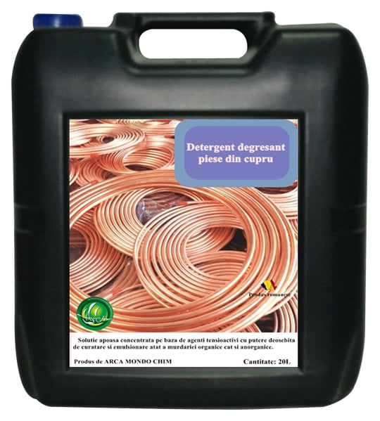 Detergent degresant piese din cupru Arca Lux, Bidon 20L