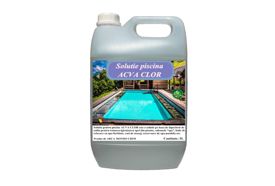 Solutie piscina ACVA CLOR Arca Lux, Bidon5L