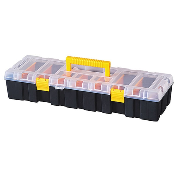 Cutie transport cu maner plastic,9 compartimente,46x14x9 cm, max 9kg — imaginea 2
