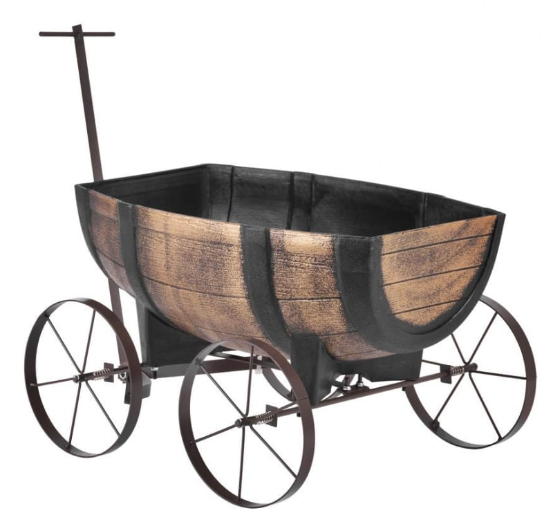 Ghiveci flori tip caruta pentru terase sau gradina 41.5x29x19 cm — imaginea 2