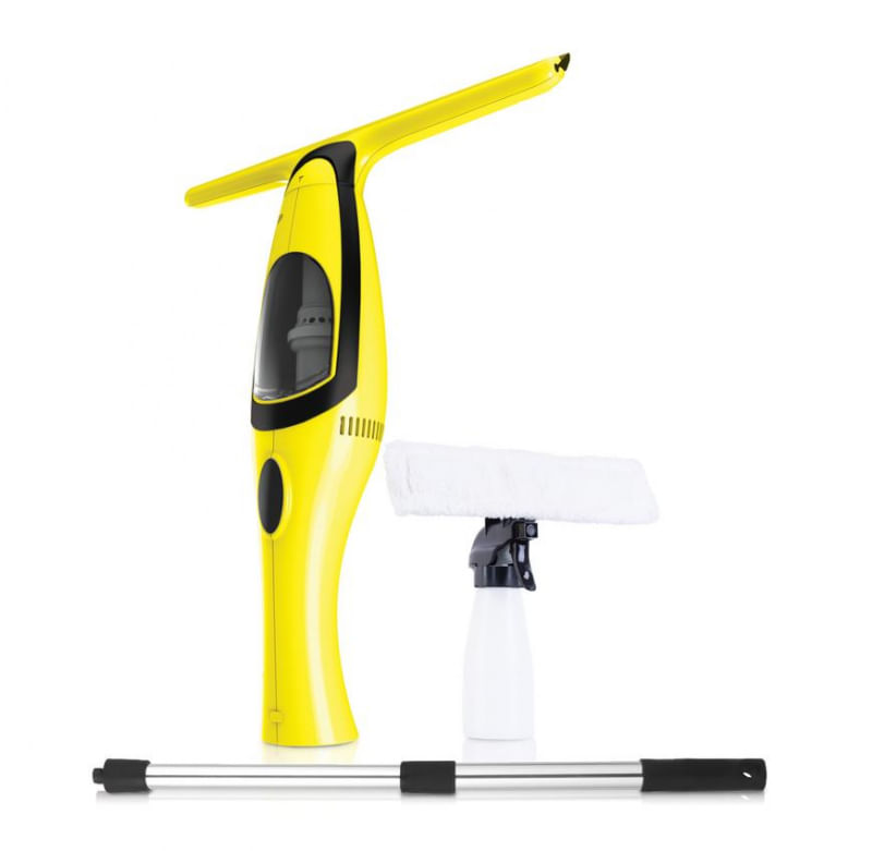 Aspirator geamuri cu acumulator Li-Ion 2000mAh, telescopic max 120cm - imagine 6