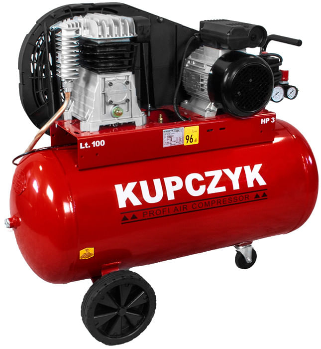 Pachet Compresor de aer industrial 100 L + Set aer , 330L/MIN 220 DK.K420/100M — imaginea 3