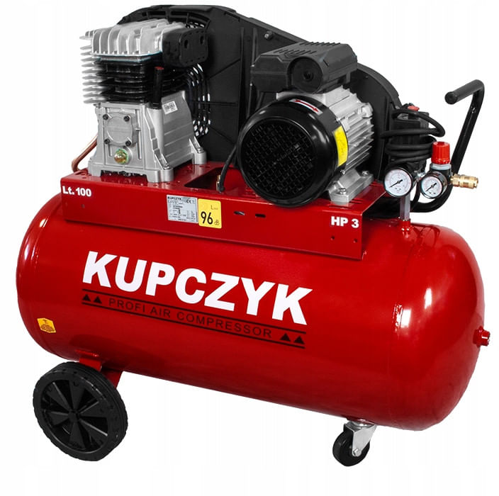 Pachet Compresor de aer industrial 100 L + Set aer , 330L/MIN 220 DK.K420/100M — imaginea 8