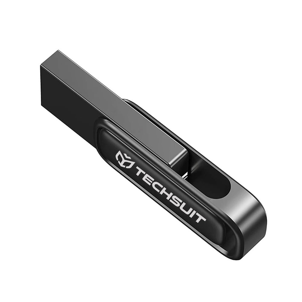 Stick de Memorie 256GB, 80M/s - Techsuit THSM33 (THSM334256) - Tarnish