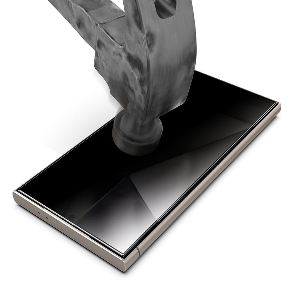 Folie pentru Samsung Galaxy S24 Ultra (set 2) - Techsuit TitanGlass CrystalHD [Fingerprint Unlock Compatible] - Privacy - imagine 6