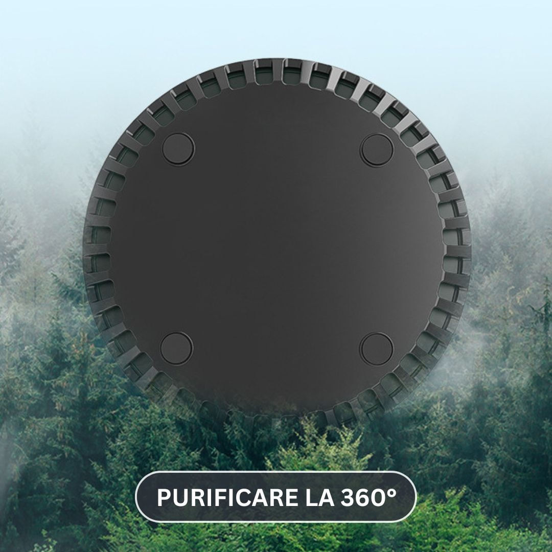 Scrumiera electrica cu purificator de aer incorporat si odorizant, Clickzu