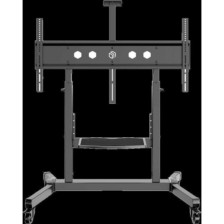 Suport TV ONKRON, mobil, pentru ecrane 50-100 inch, capacitate 120 kg, negru
