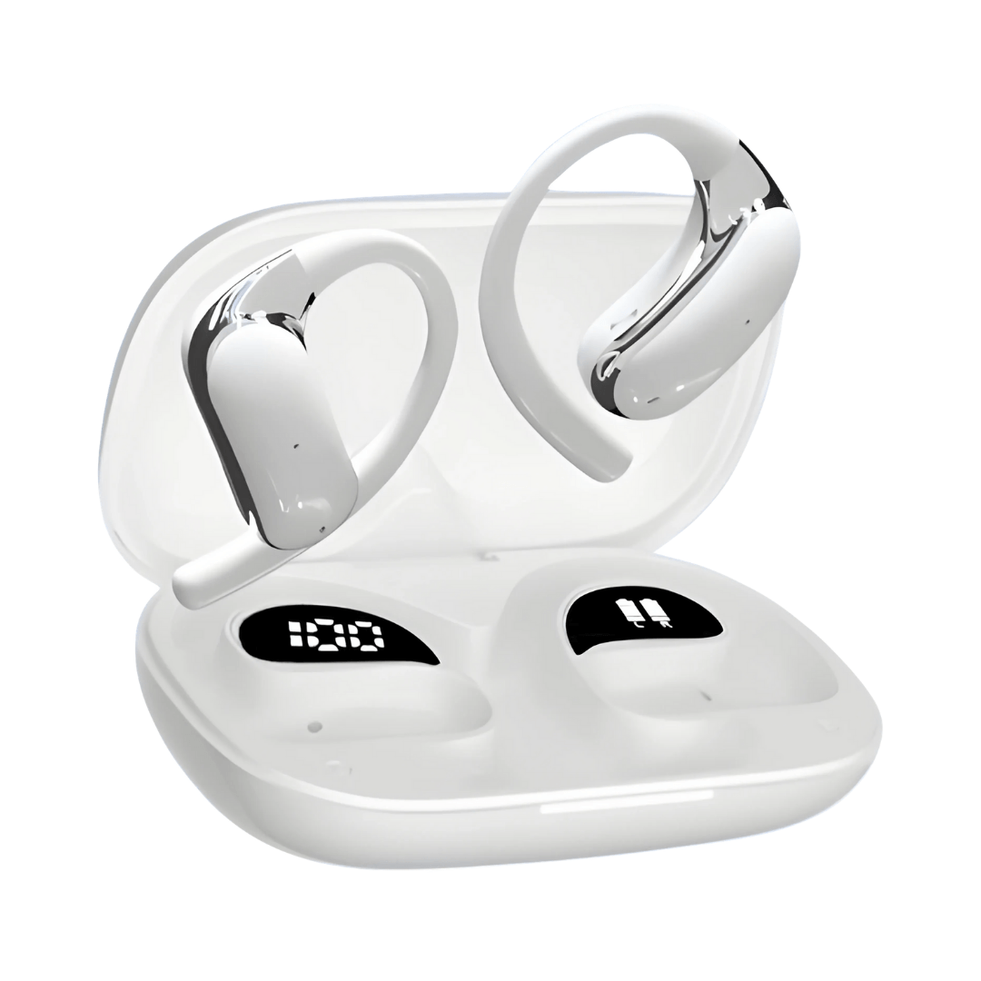 Casti wireless cu traducator in timp real, 144 de limbi, AI smart translation, bass dinamic 14.2mm - imagine 2