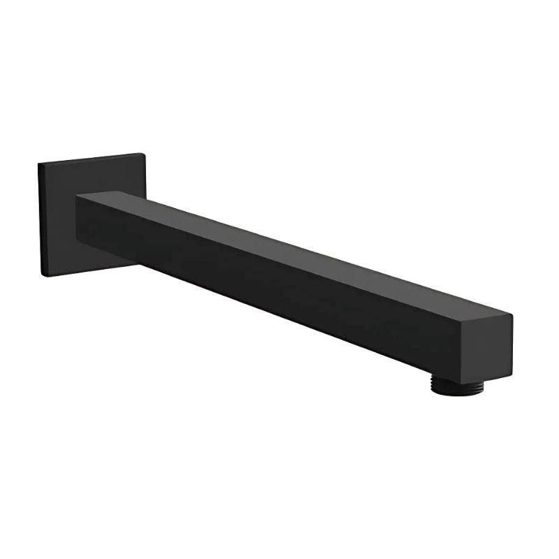 Brat Para de Dus Superior Fix, 40 cm, Negru Mat