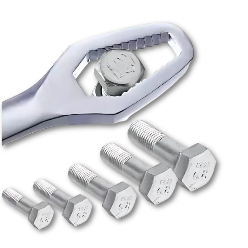 Cheie inelara universala, dimensiuni 8-22mm, din otel, lungime 23cm — imaginea 2