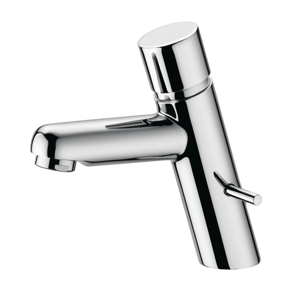Baterie lavoar Remer Rubinetterie Tempor TE18M, mixer apa, cromat, flux constant de apa, alama cromata — imaginea 3