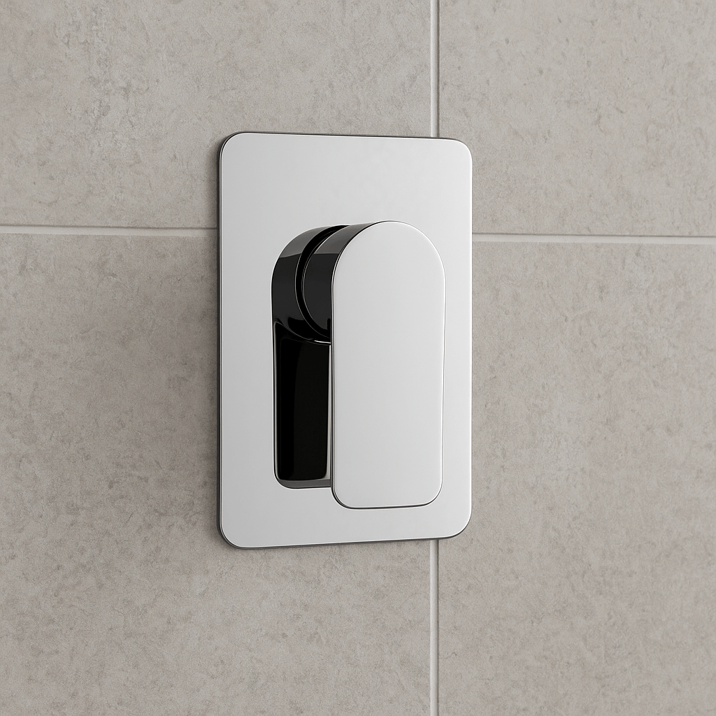 Baterie de cada si dus Remer Rubinetterie Infinity I30, incastrata, monocomanda, cada/dus, cartus ceramic,, alama — imaginea 2