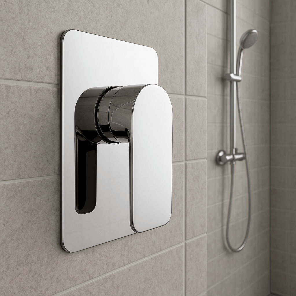 Baterie de cada si dus Remer Rubinetterie Infinity I30, incastrata, monocomanda, cada/dus, cartus ceramic,, alama — imaginea 3