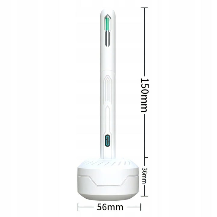 Dispozitiv curatare urechi, Otoscop, NewEvo®, Camera FullHD, 1080P, 6 lumini LED, Incarcare USB-C