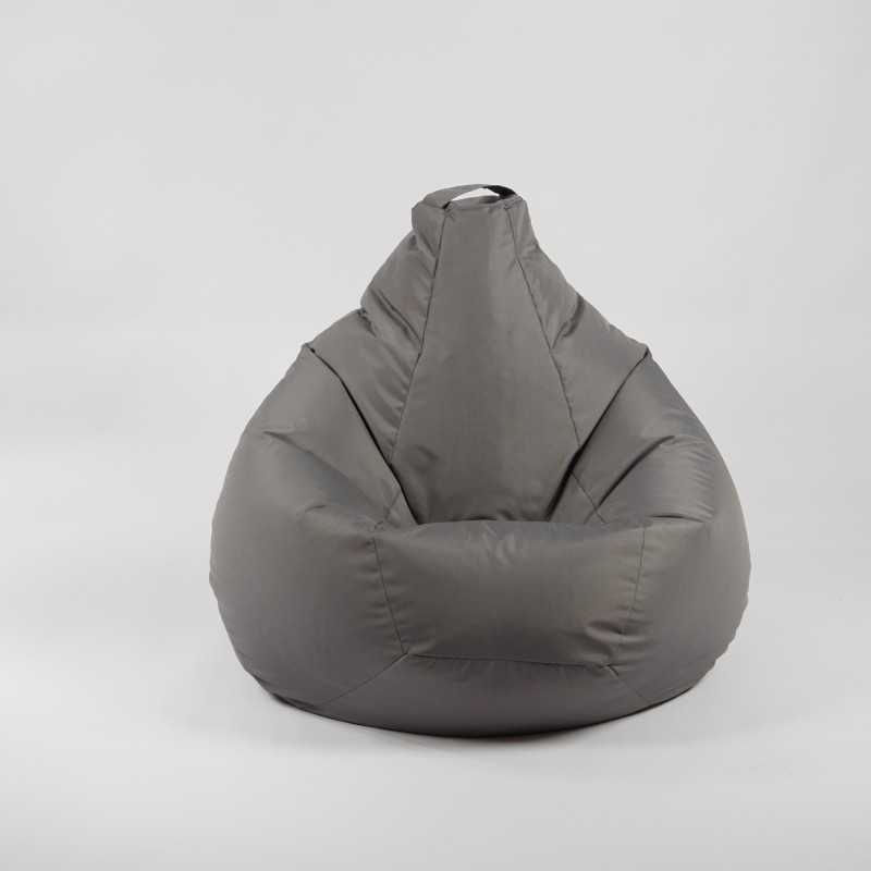 Fotoliu Nirvana Grande, material impermeabil, Gri — imaginea 3