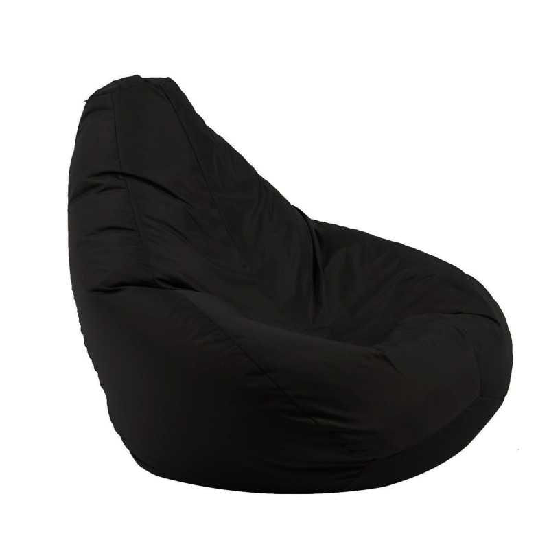 Fotoliu Nirvana Hobbit, material impermeabil, Negru — imaginea 3