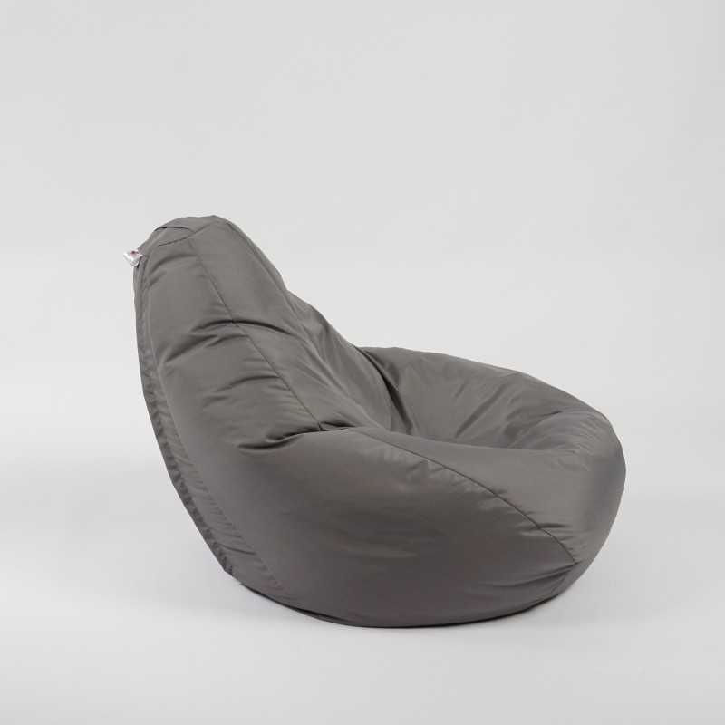 Fotoliu Nirvana Hobbit, material impermeabil, Gri — imaginea 3