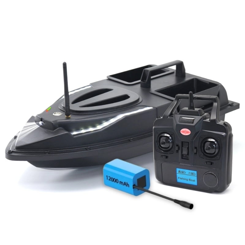 Barca Nadit si Momit iUni V700, 2 cuve, 1.5kg, 500m, 12000mAh, 5.4km/h, Telecomanda 2.4GHz