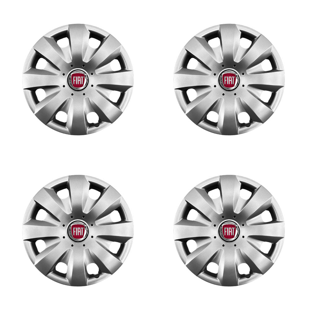 Set 4 capace roti potrivite jantelor de 15 inchi (R15) compatibile gama Fiat, model - 321