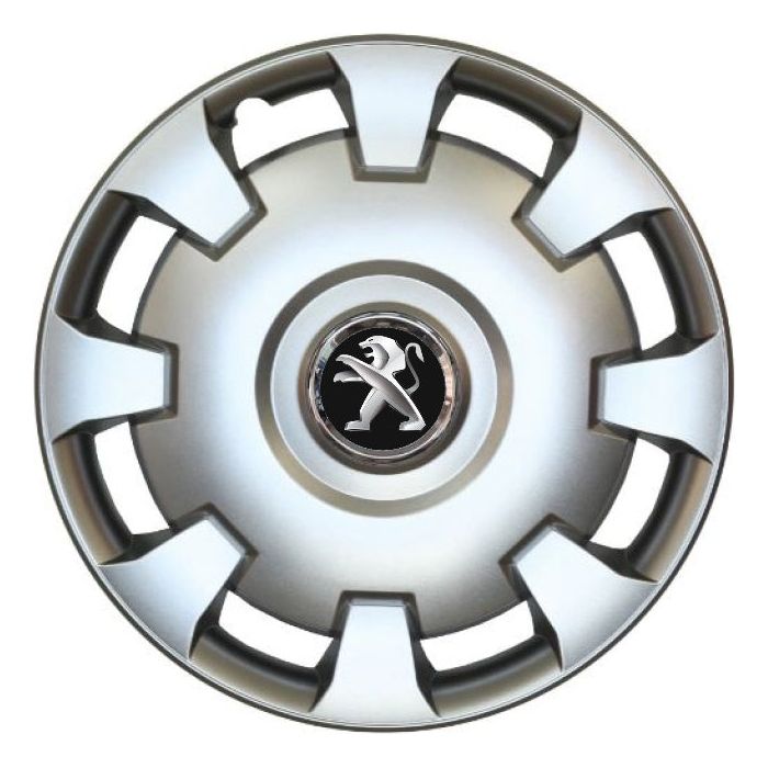 Set 4 Capace Roti R16, Potrivite Jantelor de 16 inch, Pentru Peugeot, Model 303