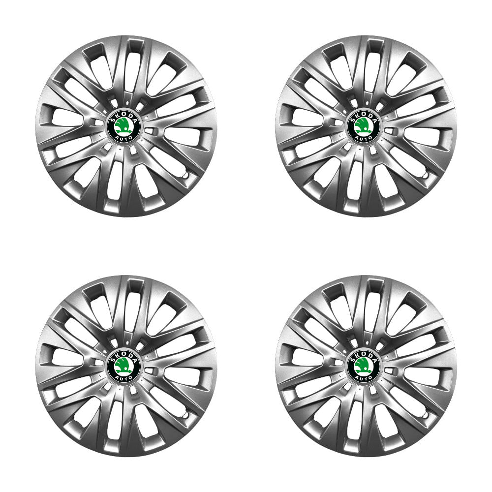 Set 4 capace roti potrivite jantelor de 16 inch (R16) compatibile gama SKODA model - 429