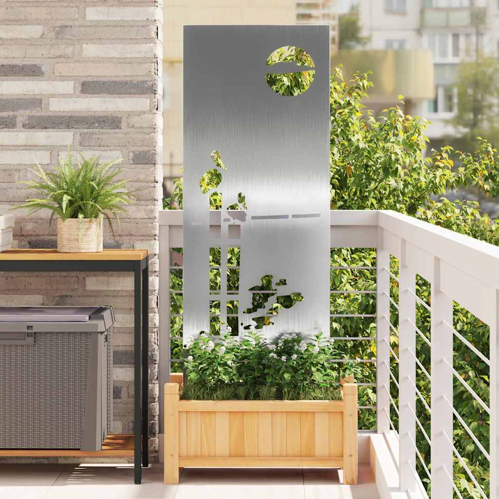 Ghiveci pentru gradina Argintiu 50 x 140 cm — imaginea 2