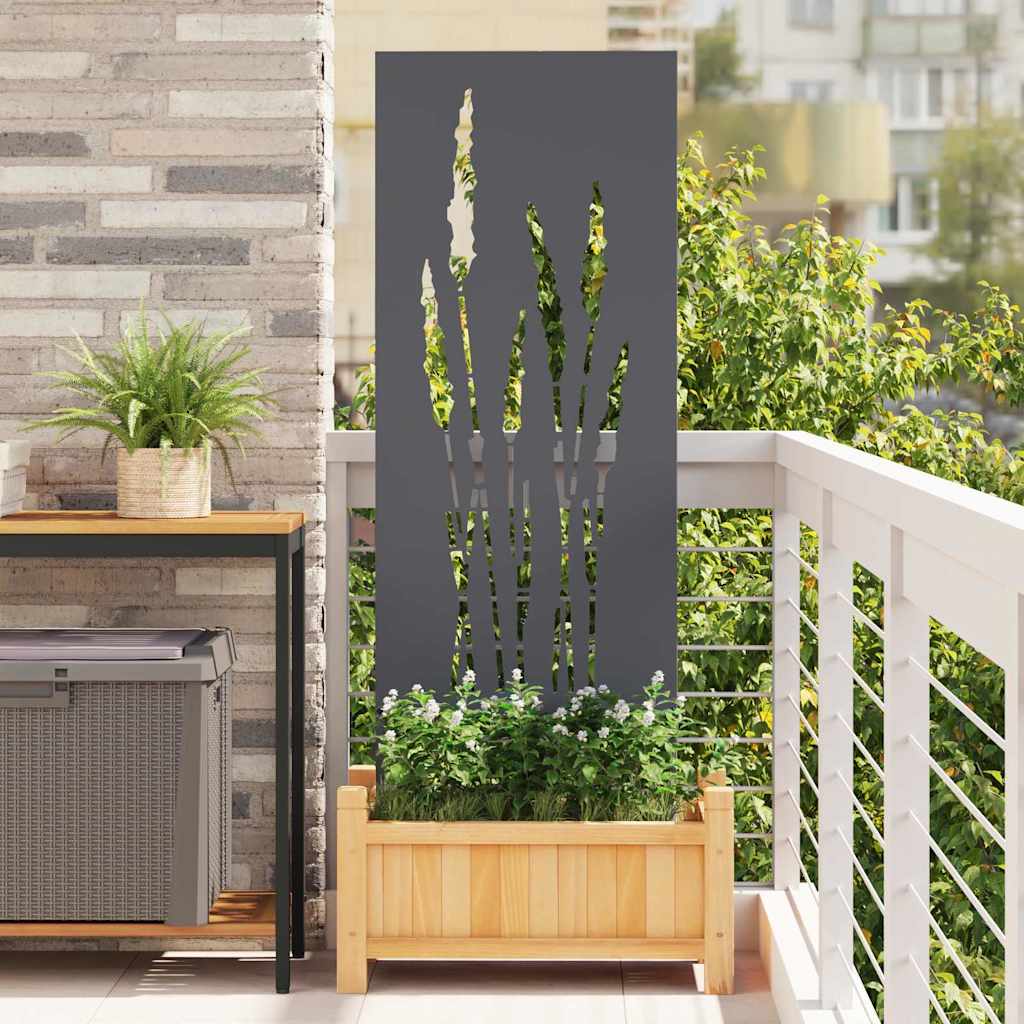 Ghiveci pentru gradina Floral Antracit 50 x 140 cm — imaginea 2