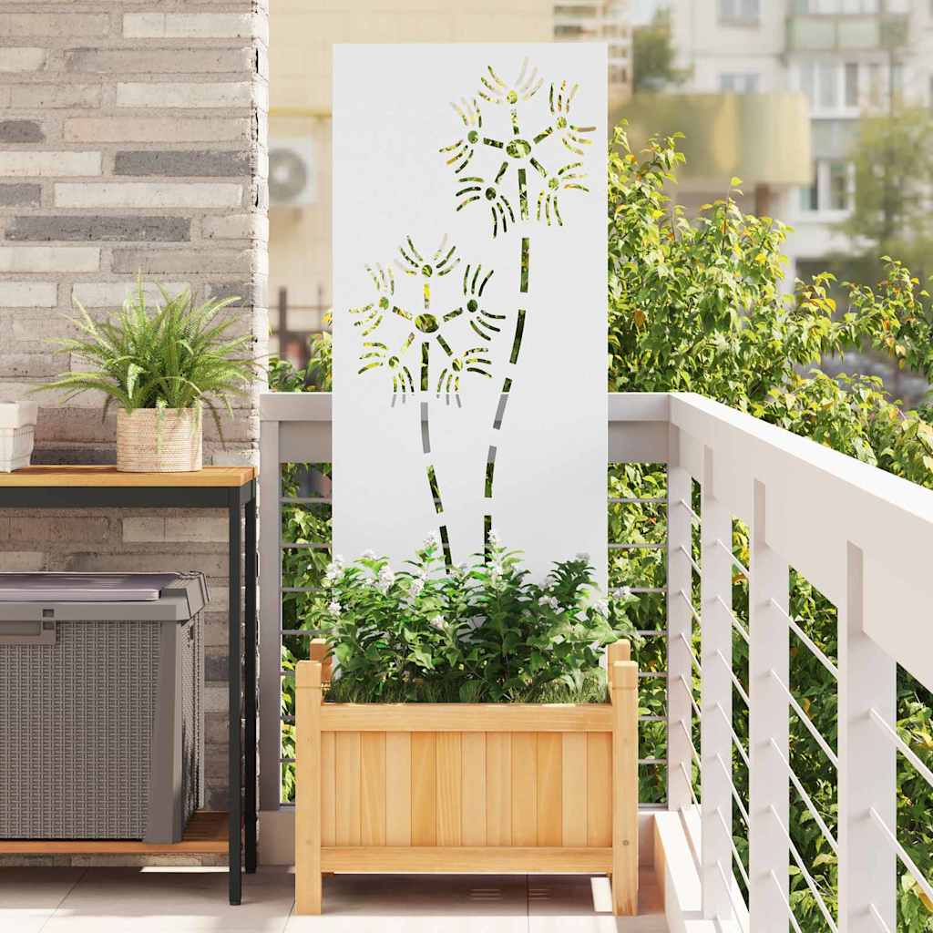 Ghiveci pentru gradina Traforaj Alb 50 x 140 cm — imaginea 2