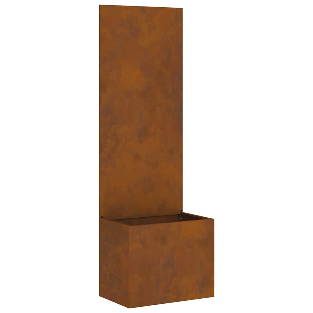 Ghiveci pentru gradina Traforaj Ruginit 50 x 140 cm