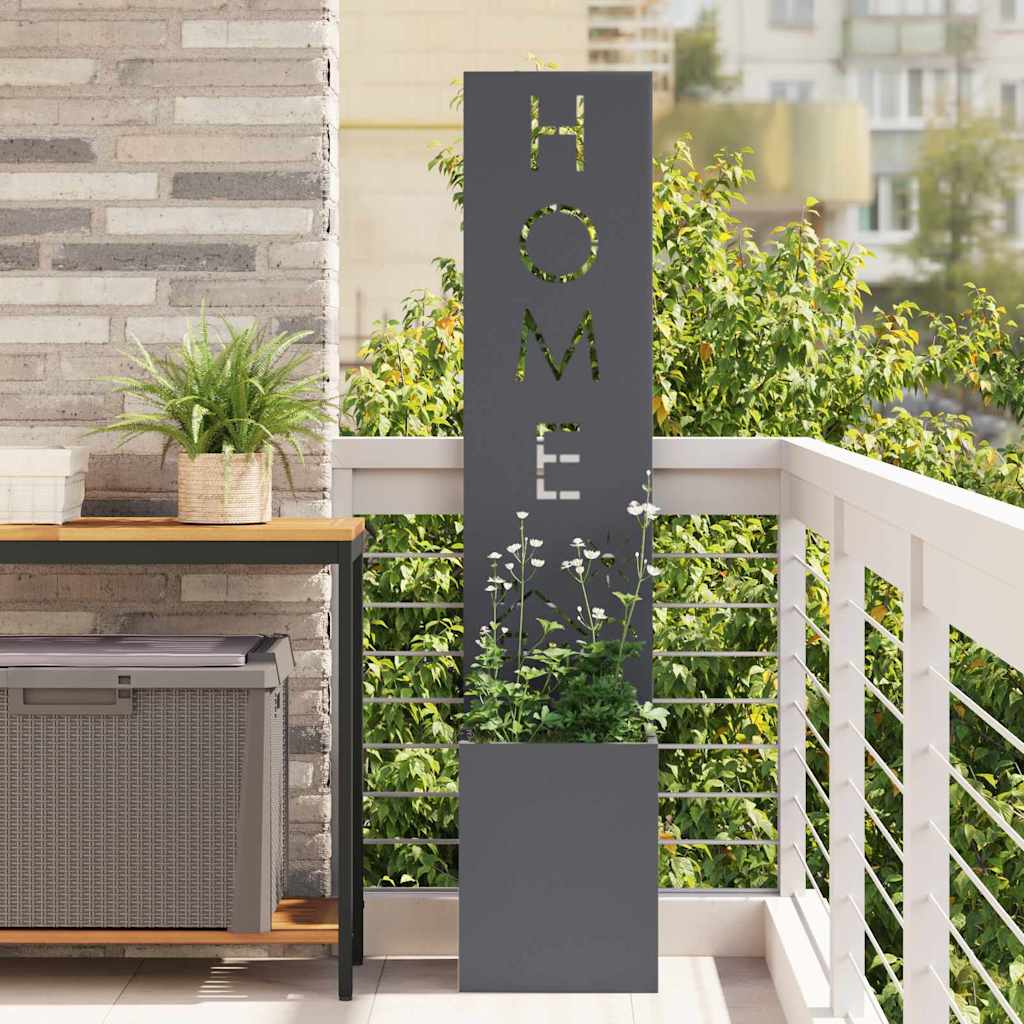 Ghiveci pentru gradina Antracit 32 x 140 cm — imaginea 2