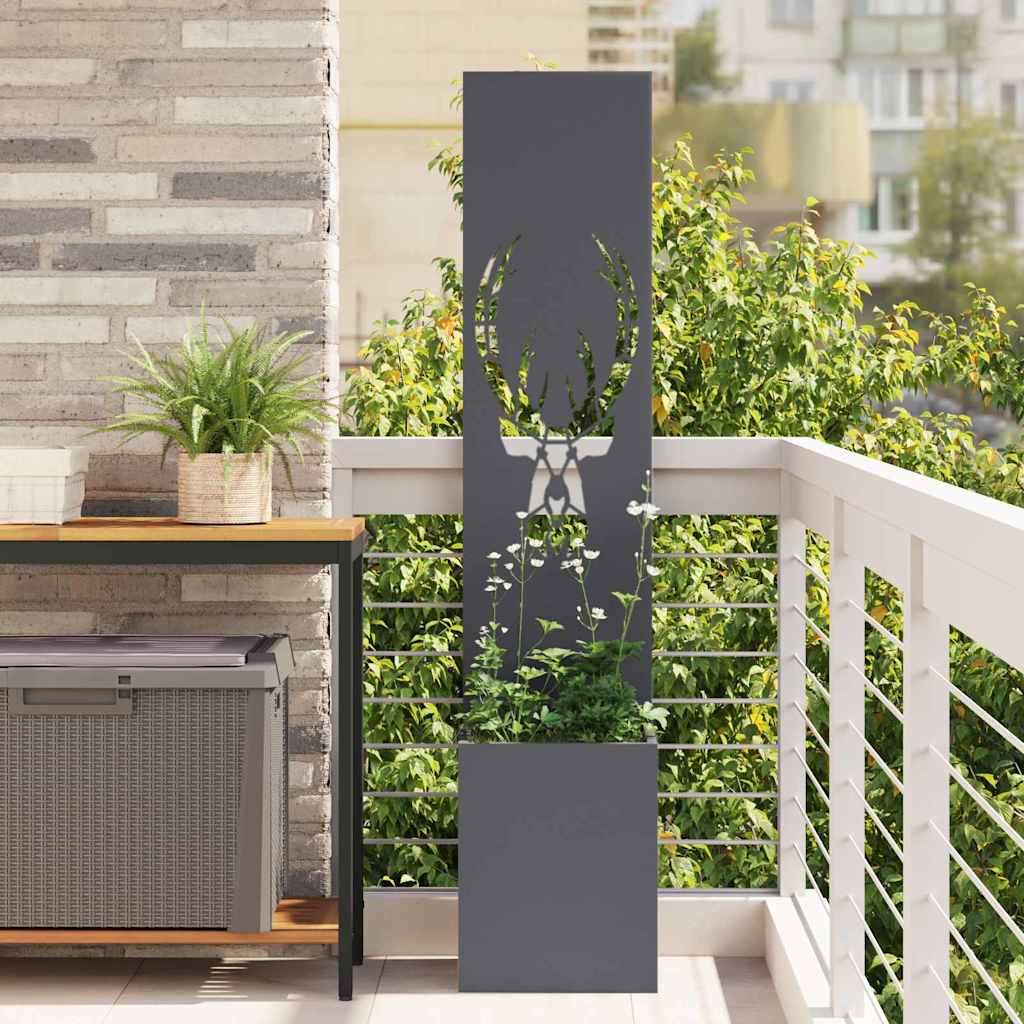 Ghiveci pentru gradina Antracit 32 x 140 cm — imaginea 2
