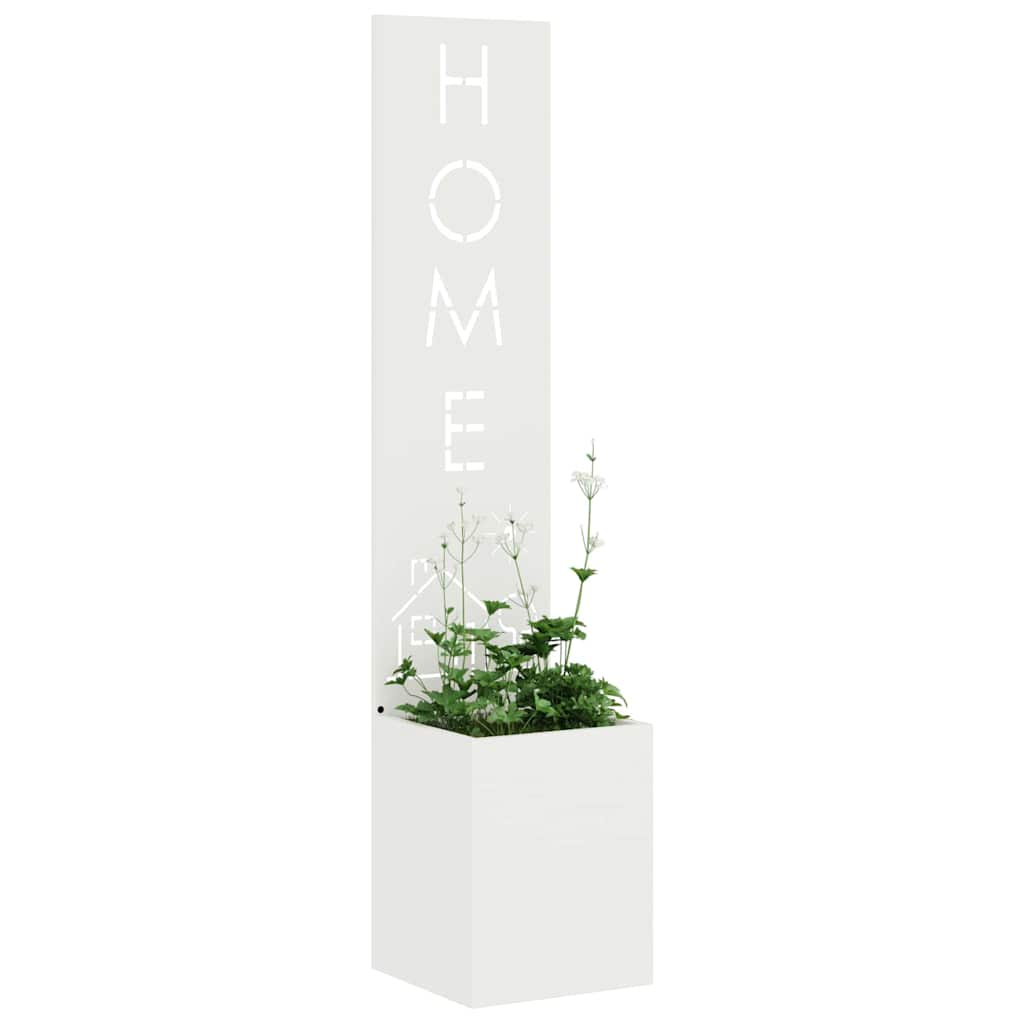 Ghiveci pentru gradina Traforaj Alb 32 x 140 cm — imaginea 4