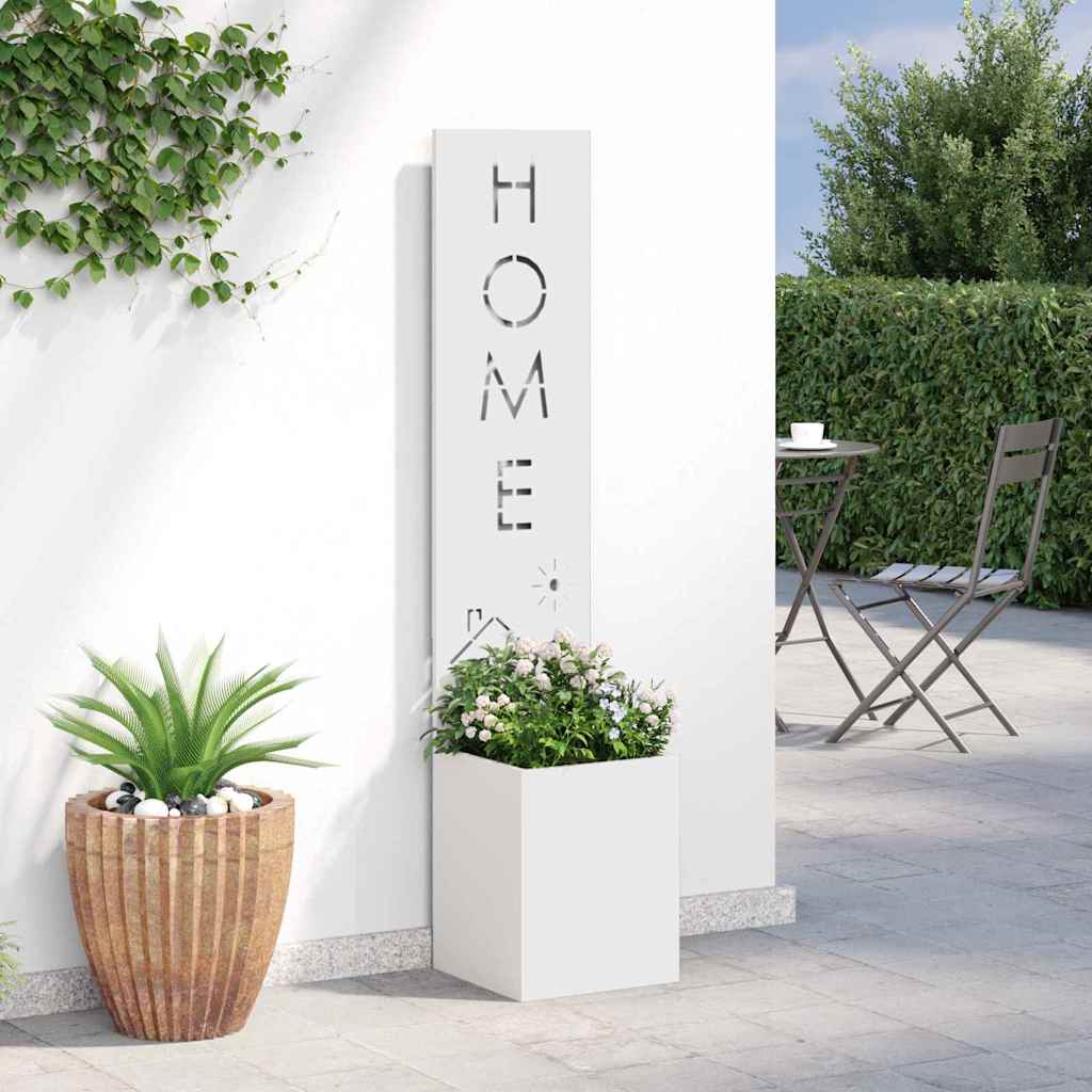 Ghiveci pentru gradina Traforaj Alb 32 x 140 cm — imaginea 5