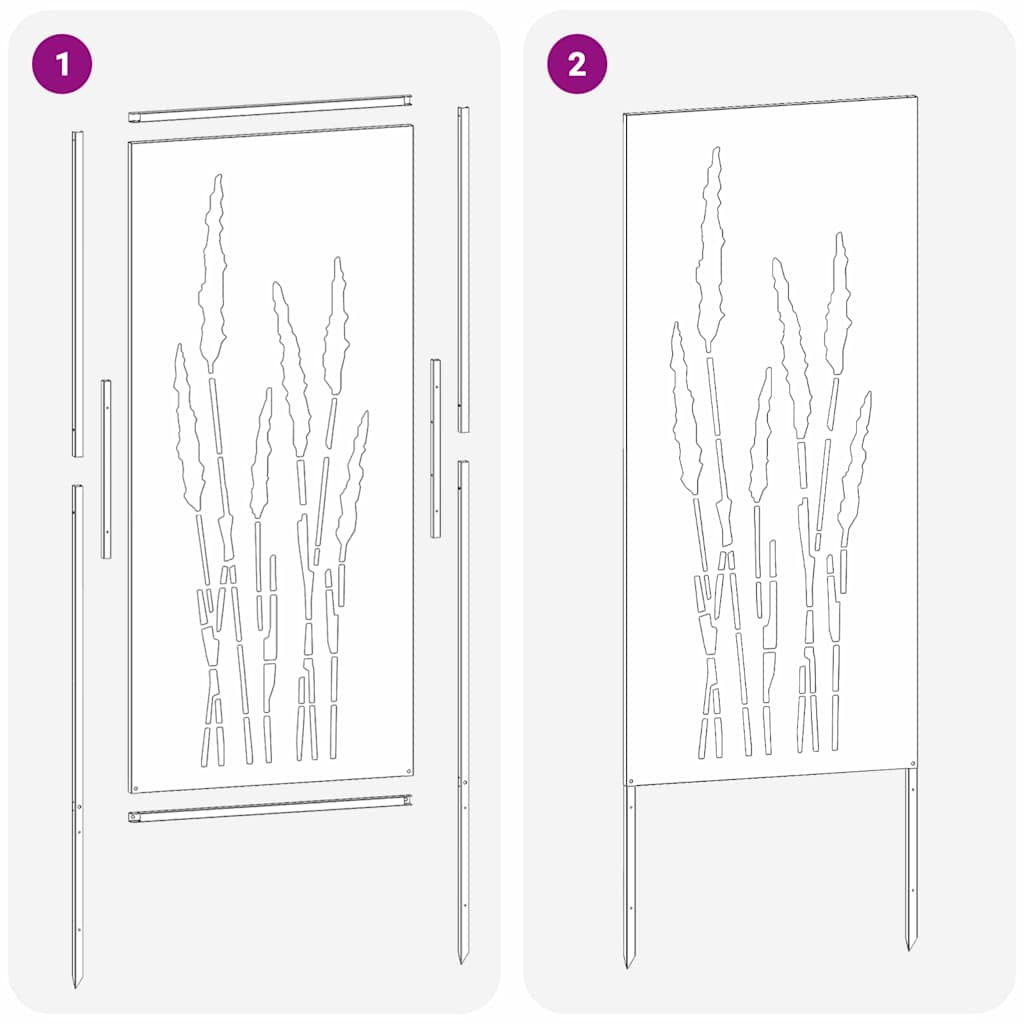 Ghiveci pentru gradina Floral Argintiu 50 x 140 cm — imaginea 9