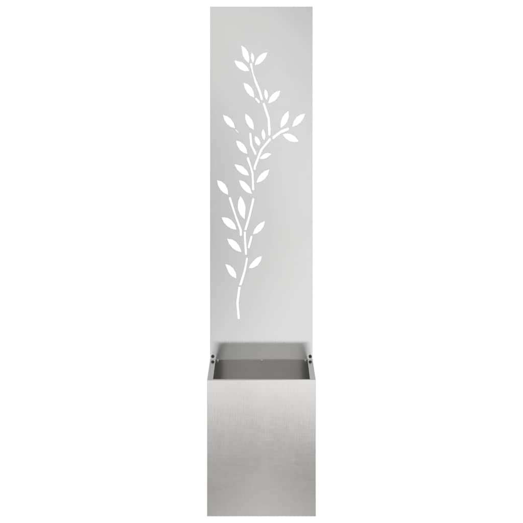 Ghiveci pentru gradina Floral Argintiu 32 x 140 cm — imaginea 6