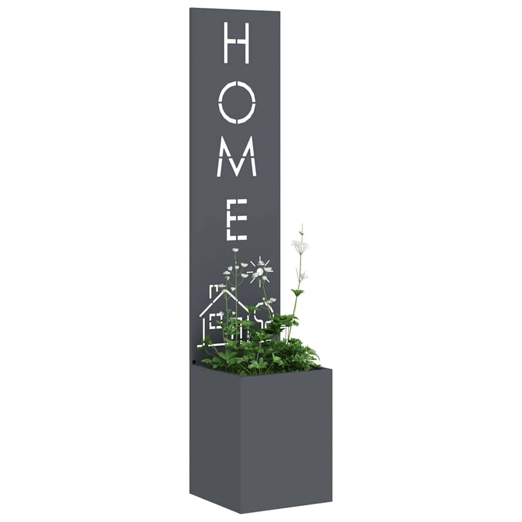 Ghiveci pentru gradina Antracit 32 x 140 cm — imaginea 4