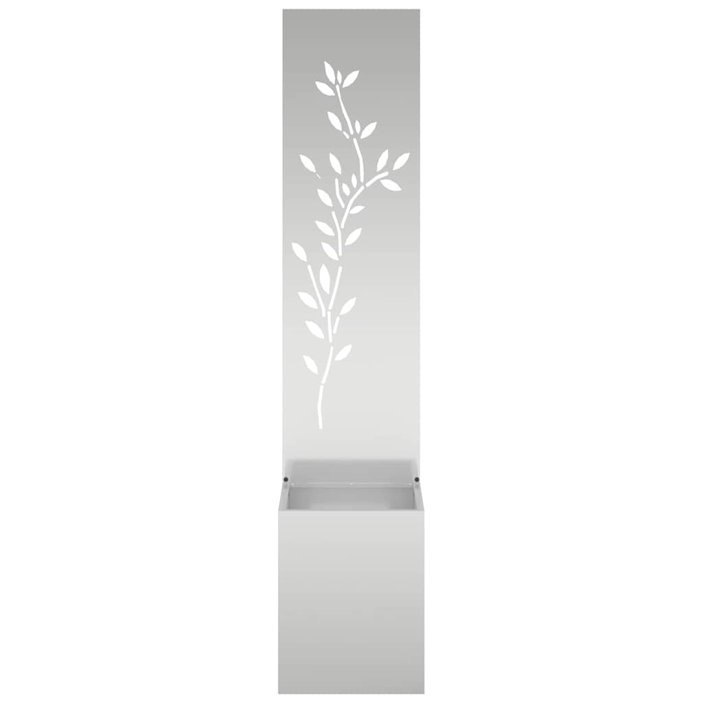Ghiveci pentru gradina Floral Argintiu 32 x 140 cm — imaginea 6