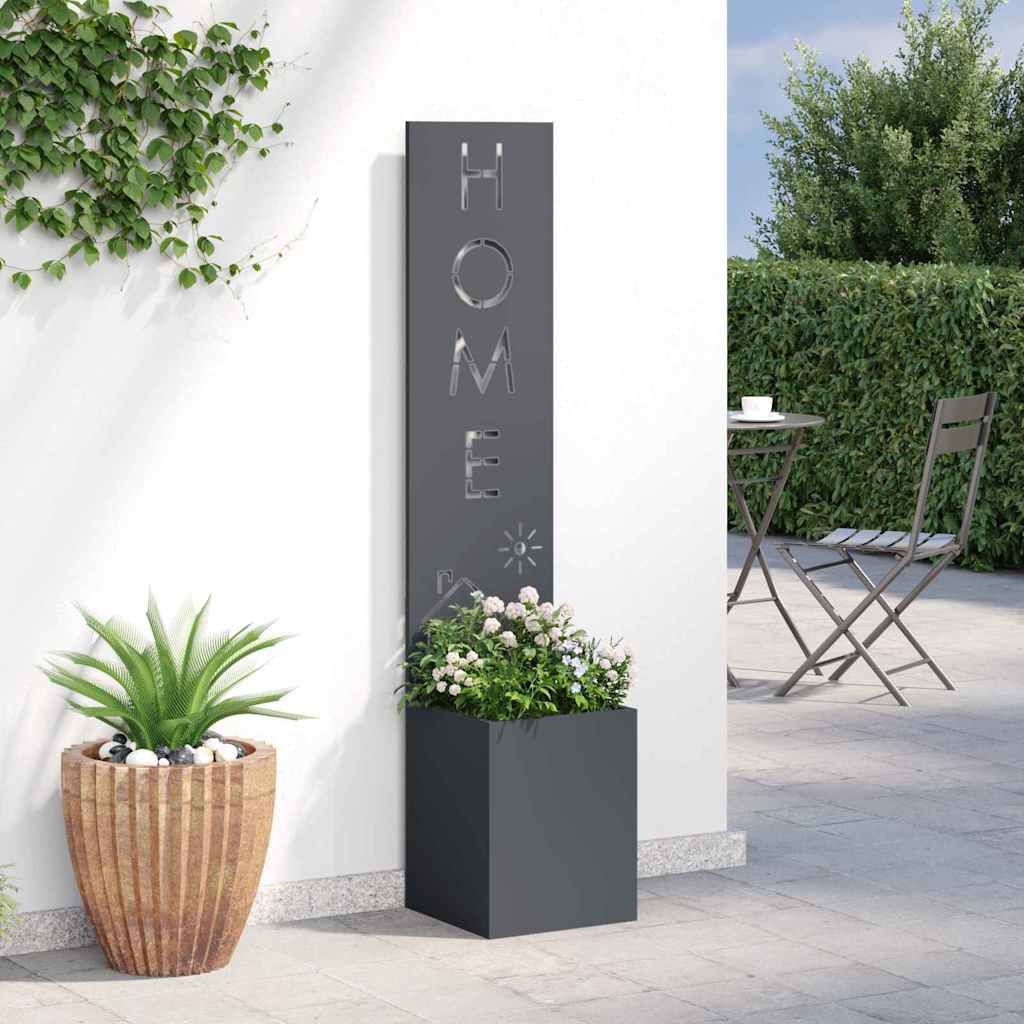 Ghiveci pentru gradina Antracit 32 x 140 cm — imaginea 5
